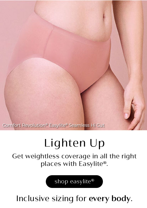 Comfort Revolution Easylite Seamless Hi-Cut Panty 6 for $36