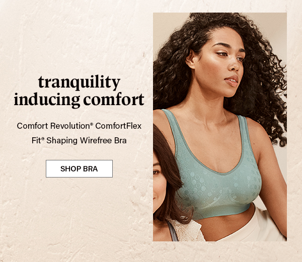Bali Comfort Revolution ComfortFlex Fit Shaping Wirefree Bra at   Women's Clothing store