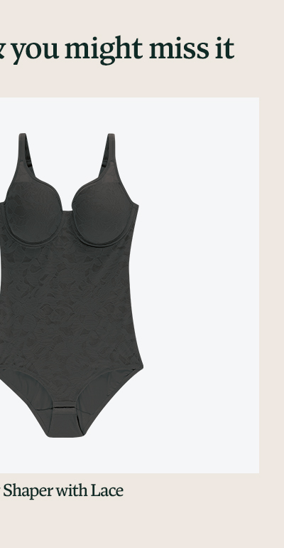 Ultra Light Body Shaper with Lace