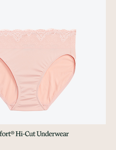 Passion for Comfort® Hi-Cut Panty