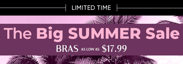 Bras from $17.99 + Buy 2+ Get Free Shipping